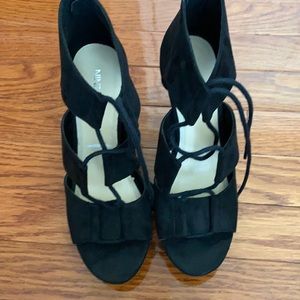 Nine West Suede Wedge Shoe